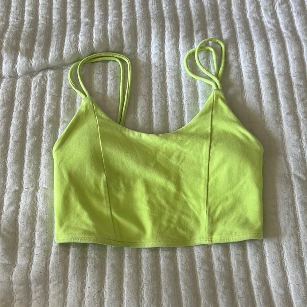Neon Padded Tank Top